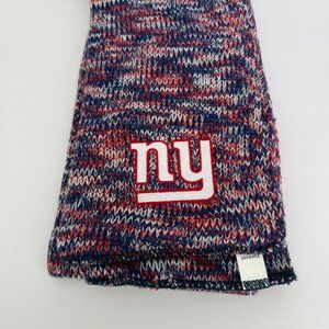 New York Giants Knit Scarf NFL Football Forever Collectibles New